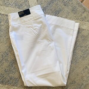 White womens Pants Chicos